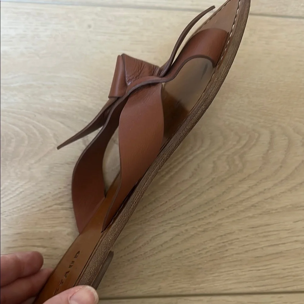 STAUD
Lei Bow Leather Sandals - Picture 4 of 5
